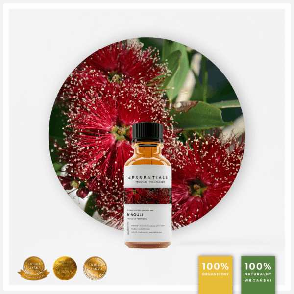 Olejek eteryczny ORGANICZNY Niaouli (Melaleuca Viridiflora)