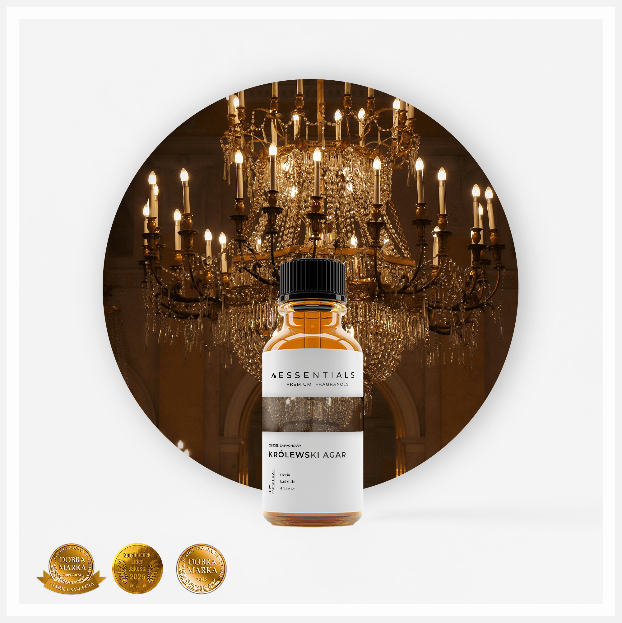Olejek zapachowy Królewski Agar