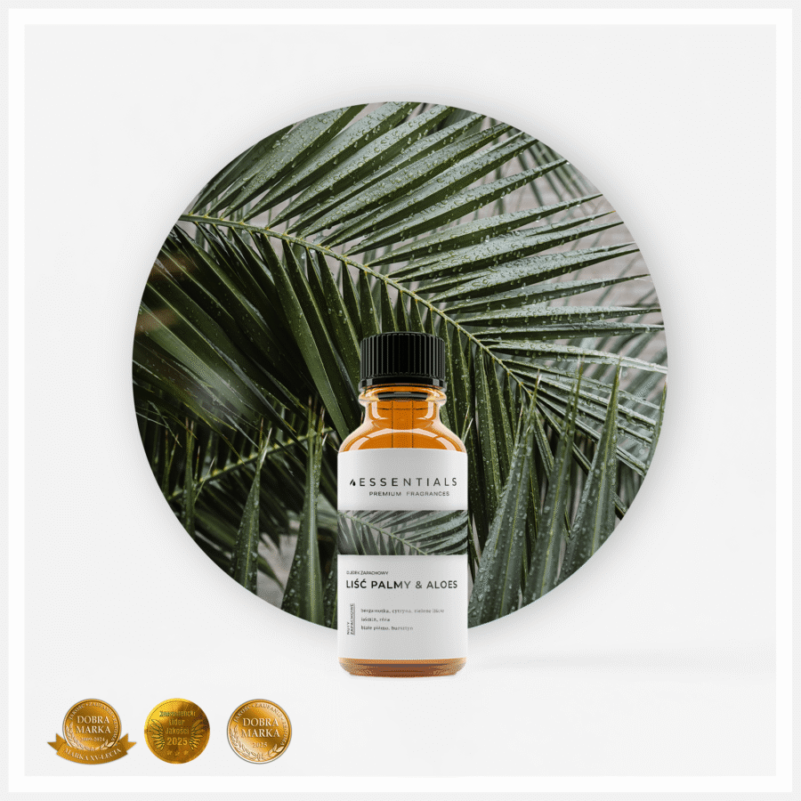 Liść Palmy & Aloes
