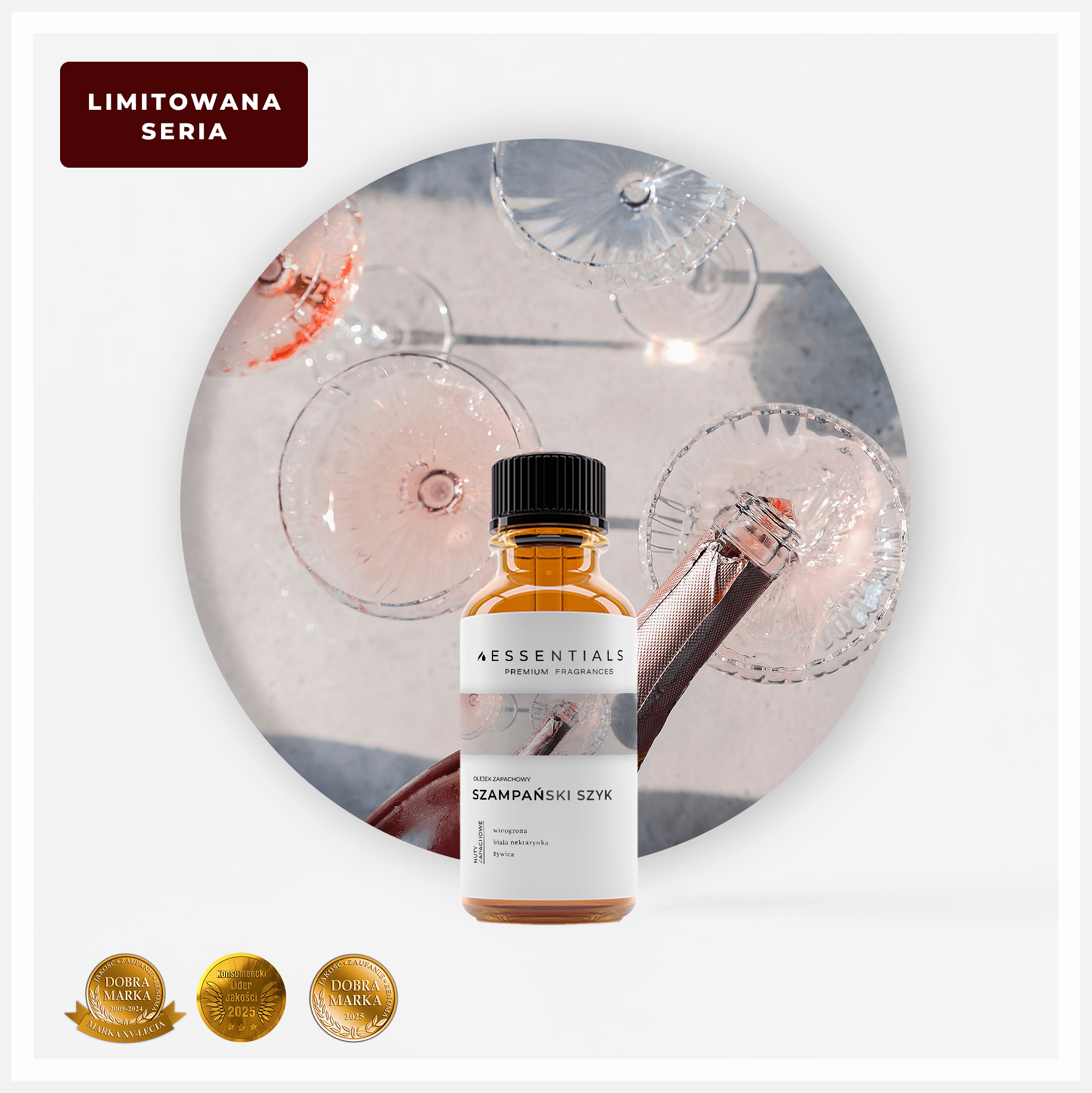 Olejek zapachowy Szampański Szyk