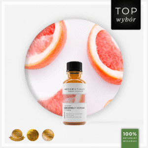 Olejek eteryczny Grejpfrutowy Różowy (Citrus Paradisi)