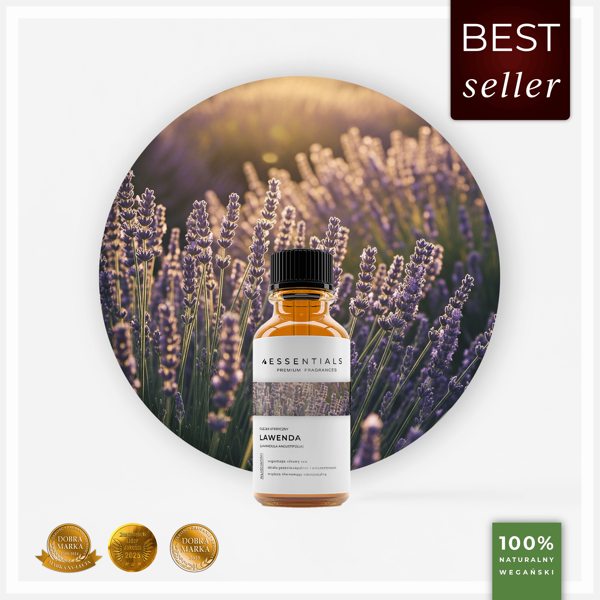 Olejek eteryczny Lawendowy (Lavandula Angustifolia)