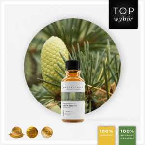Olejek eteryczny ORGANICZNY Cedrowy z Cedru Atlaskiego (Cedrus Atlantica)