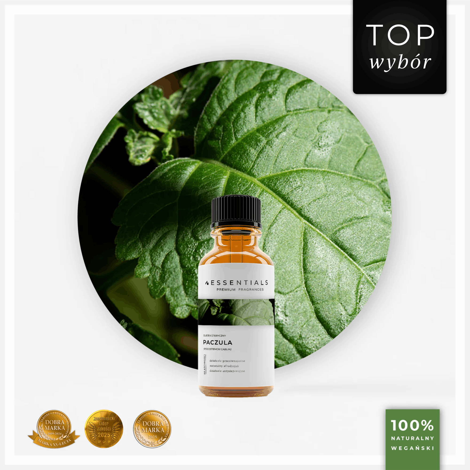 Olejek eteryczny Paczulowy (Pogostemon Cablin)