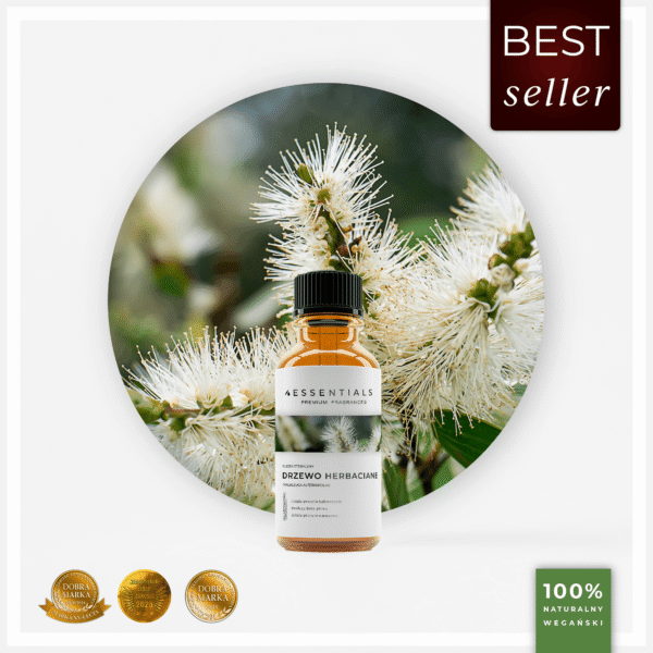 Olejek eteryczny z Drzewa Herbacianego (Melaleuca Alternifolia)