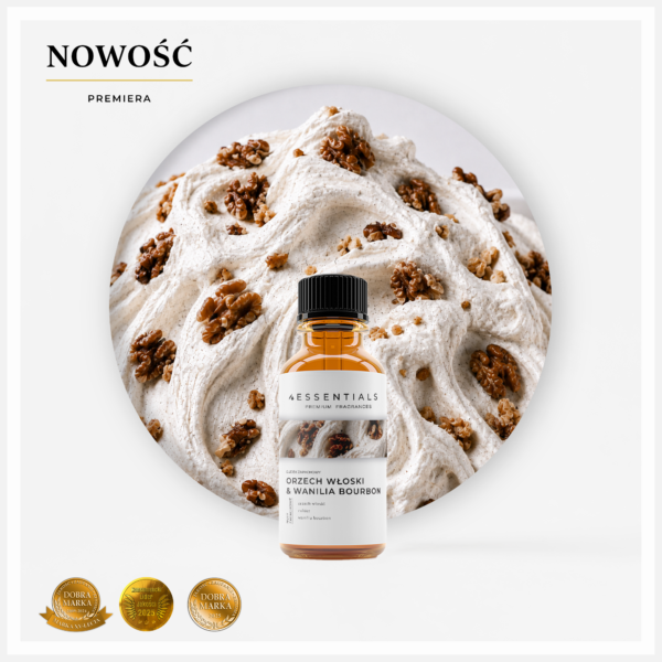 Olejek zapachowy Orzech Włoski & Wanilia Bourbon