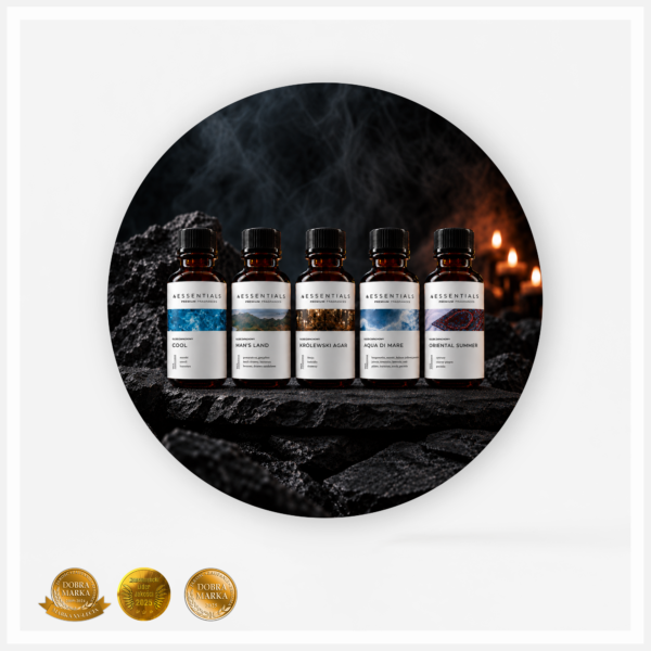 Męska Perfumeria — 5 kompozycji zapachowych