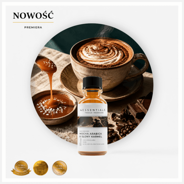 Olejek zapachowy Mocha Arabica & Słony Karmel